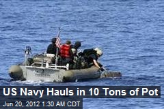 US Navy Hauls in 10 Tons of Pot