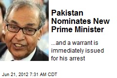 Pakistan Nominates New Prime Minister
