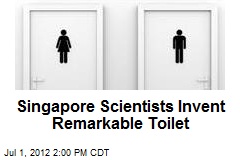 Singapore Scientists Invent Remarkable Toilet