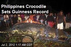 What a Croc! Philippines Has Biggest in Captivity