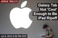 Samsung Not &#39;Cool&#39; Enough to Be iPad Ripoff