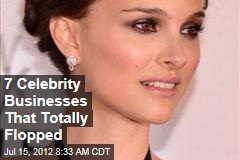 7 Celebrity Businesses That Totally Flopped