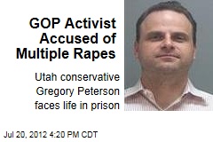 GOP Activist Accused of Multiple Rapes
