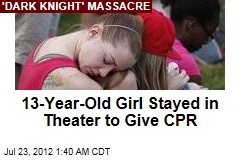 13-Year-Old Girl Stayed in Theater to Give CPR