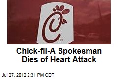 Chick-fil-A Spokesman Dies of Heart Attack