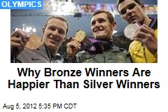 Why Bronze Winners Are Happier Than Silver Winners