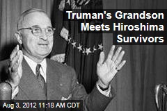 Truman&#39;s Grandson Meets Hiroshima Survivors