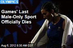 Games&#39; Last Male-Only Sport Officially Dies