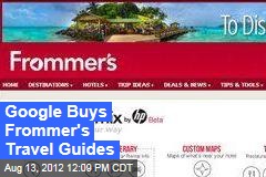 Google Buys Frommer&#39;s Travel Guides