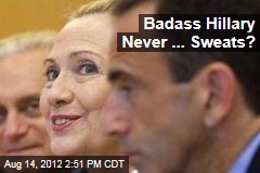 Badass Hillary Never ... Sweats?
