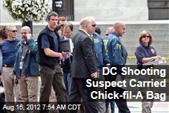 DC Shooting Suspect Carried Chick-fil-A Bag