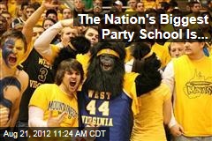 The Nation&#39;s Biggest Party School Is...