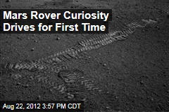 Mars Rover Curiosity Drives for First Time