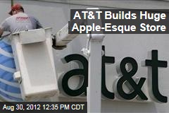AT&amp;T Builds Huge Apple-Esque Store