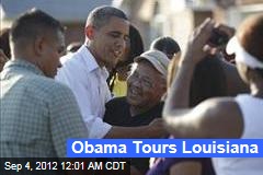 Obama Tours Louisiana