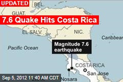 7.9 Quake Hits Costa Rica