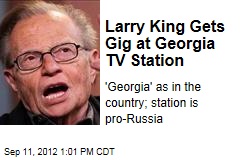 Larry King Gets Gig at Georgia TV Station
