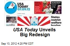 USA Today Unveils Big Redesign