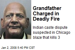Grandfather Charged in Deadly Fire