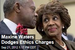 Maxine Waters Dodges Ethics Charges