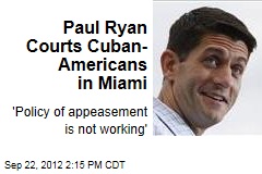 Paul Ryan Courts Cuban-Americans in Miami
