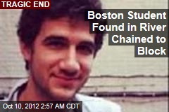 Boston Student Found in River Chained to Block