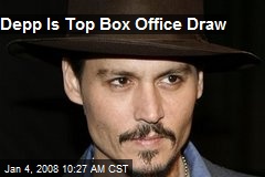 Depp Is Top Box Office Draw
