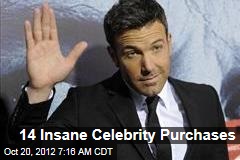 14 Insane Celebrity Purchases