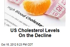 US Cholesterol Levels On the Decline