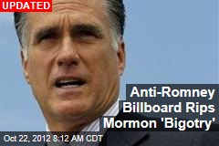 Atheist Billboard Targets Romney&#39;s Faith