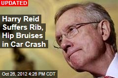 Harry Reid Hospitalized After Car Accident