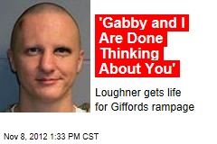 Gabby Giffords Doesn&#39;t Speak at Loughner Sentencing