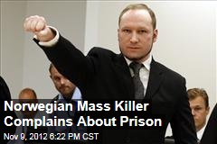 Norwegian Mass Killer Complains About Prison