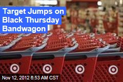 Target Jumps on Black Thursday Bandwagon