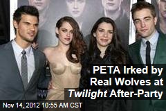 PETA Irked by Real Wolves at Twilight After-Party