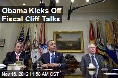 Obama Kicks Off Fiscal Cliff Talks
