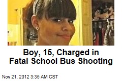 Boy, 15, Charged With Fatal School Bus Shooting