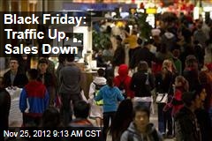 Black Friday: Traffic Up, Sales Down