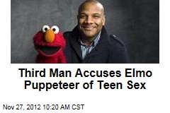 Third Man Accuses Elmo Puppeteer of Teen Sex