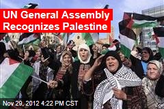 UN General Assembly Recognizes Palestine