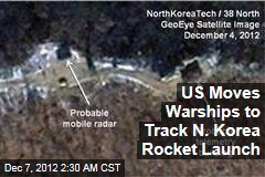 US Directs Warships to Track N. Korea Rocket Launch