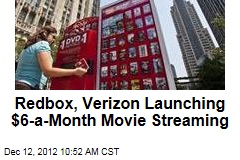 Redbox, Verizon Launching $6-a-Month Movie Streaming