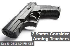 2 States Consider Arming Teachers