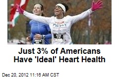 Just 3% of Americans Have &#39;Ideal&#39; Heart Health