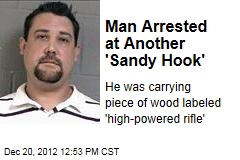 Man Arrested at Another &#39;Sandy Hook&#39;