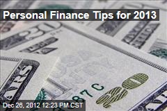 Personal Finance Tips for 2013