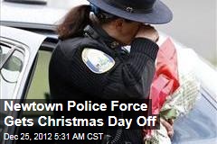Entire Newtown Police Force Gets Christmas Day Off