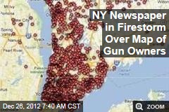 NY Newspaper in Firestorm Over Map of Gun Owners