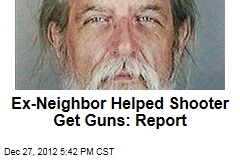 Ex-Neighbor Helped Shooter Get Guns: Report
