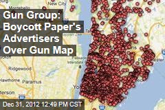 Gun Group: Boycott Paper&#39;s Advertisers Over Gun Map
